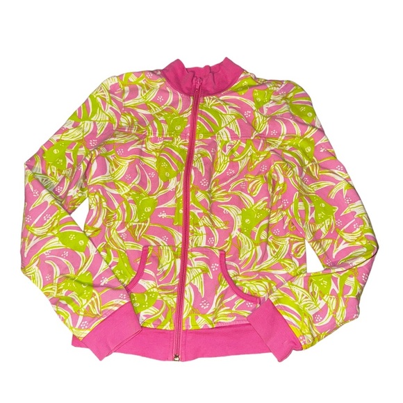 Lilly Pulitzer Other - Lilly Pulitzer girl’s full zip jacket size 12